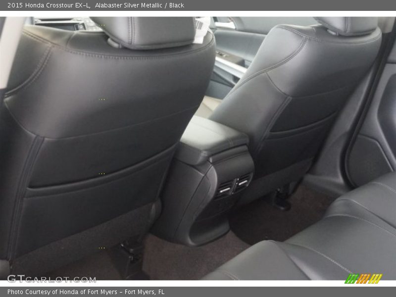 Alabaster Silver Metallic / Black 2015 Honda Crosstour EX-L