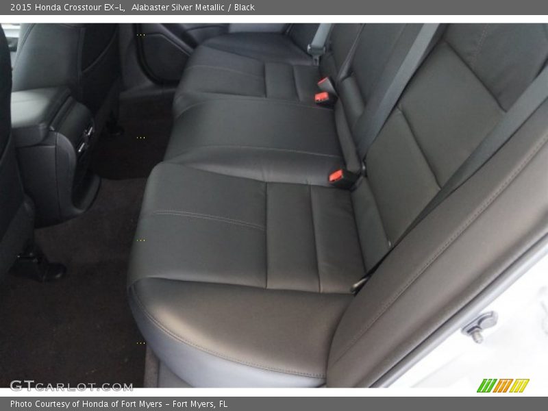 Alabaster Silver Metallic / Black 2015 Honda Crosstour EX-L
