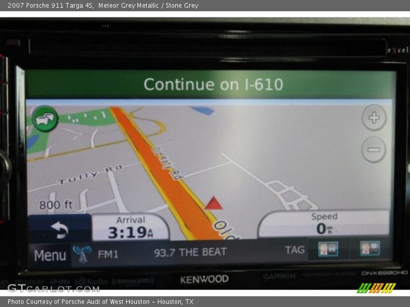 Meteor Grey Metallic / Stone Grey 2007 Porsche 911 Targa 4S