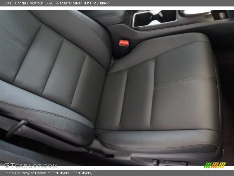 Alabaster Silver Metallic / Black 2015 Honda Crosstour EX-L