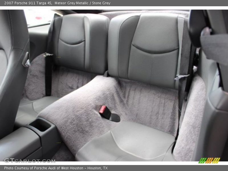 Rear Seat of 2007 911 Targa 4S