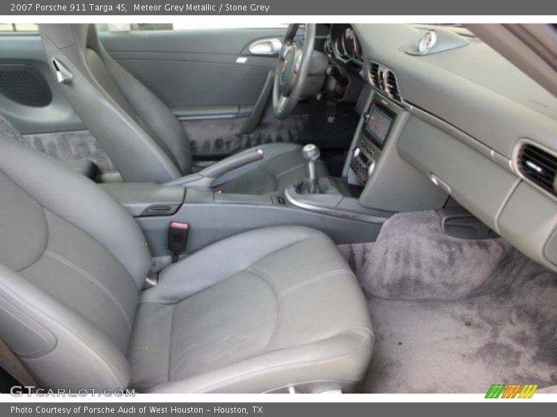 Meteor Grey Metallic / Stone Grey 2007 Porsche 911 Targa 4S
