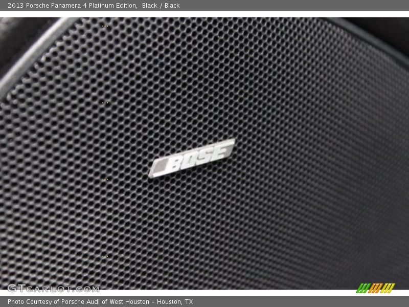 Black / Black 2013 Porsche Panamera 4 Platinum Edition