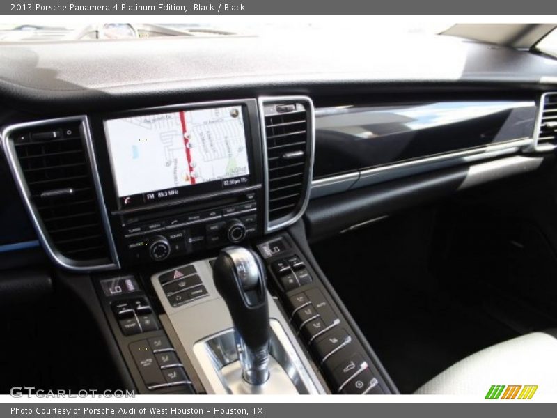 Black / Black 2013 Porsche Panamera 4 Platinum Edition