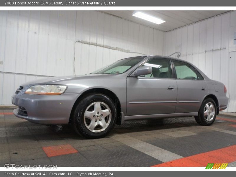 Signet Silver Metallic / Quartz 2000 Honda Accord EX V6 Sedan