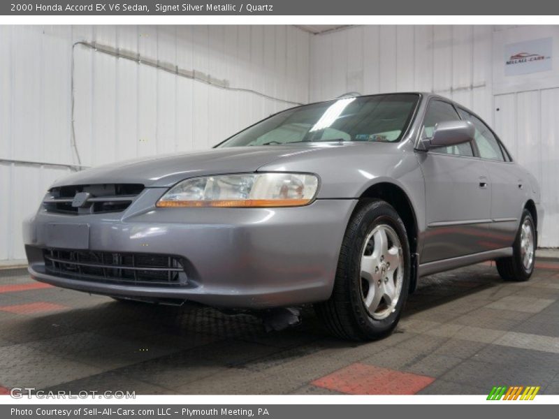 Signet Silver Metallic / Quartz 2000 Honda Accord EX V6 Sedan