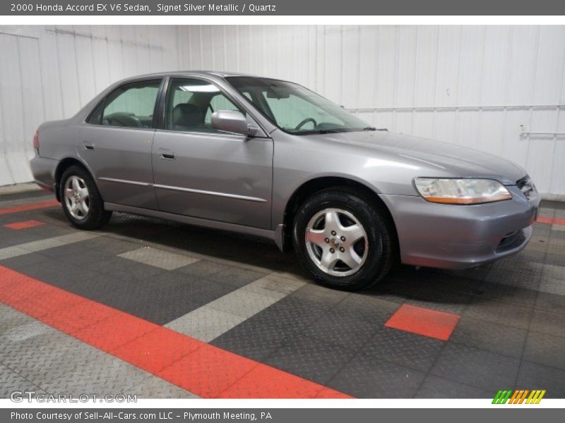 Signet Silver Metallic / Quartz 2000 Honda Accord EX V6 Sedan