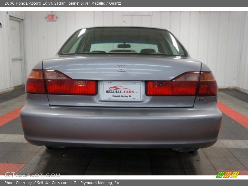 Signet Silver Metallic / Quartz 2000 Honda Accord EX V6 Sedan