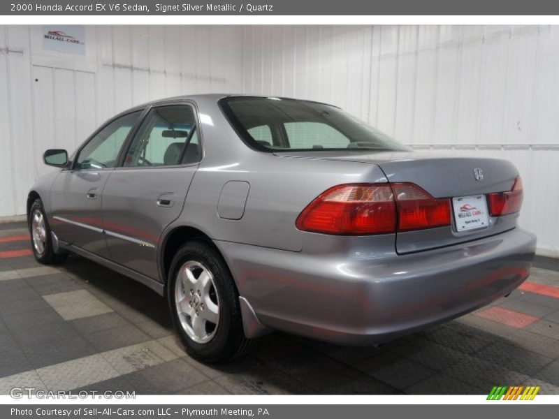 Signet Silver Metallic / Quartz 2000 Honda Accord EX V6 Sedan