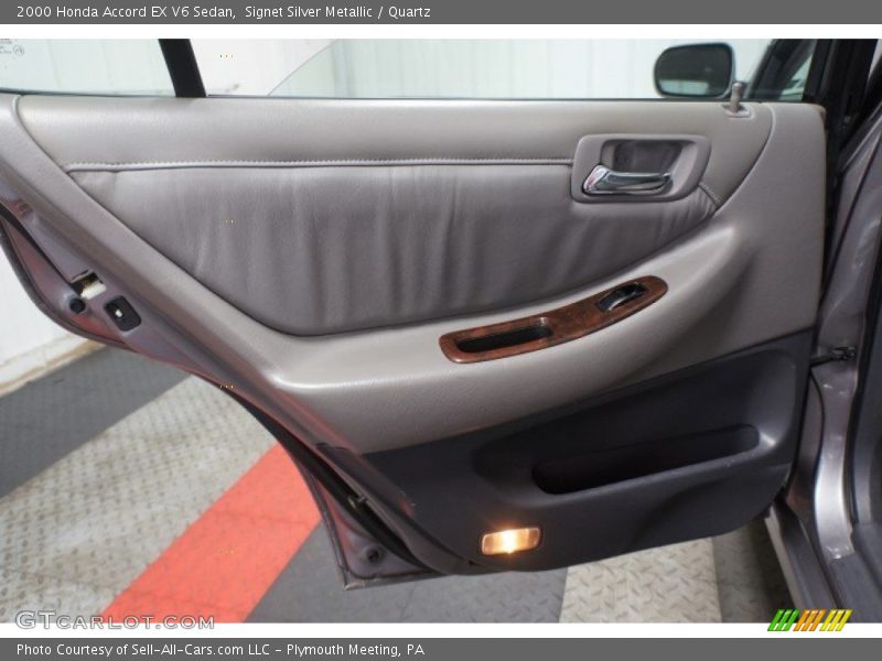Signet Silver Metallic / Quartz 2000 Honda Accord EX V6 Sedan