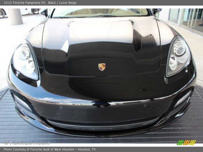 Black / Luxor Beige 2013 Porsche Panamera V6