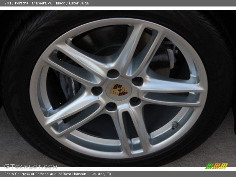 Black / Luxor Beige 2013 Porsche Panamera V6