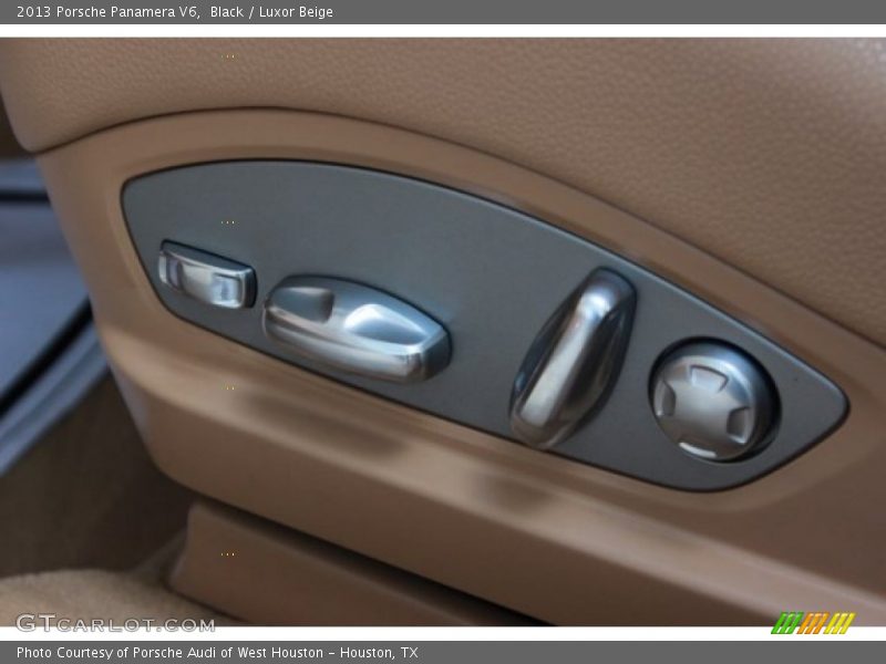 Black / Luxor Beige 2013 Porsche Panamera V6