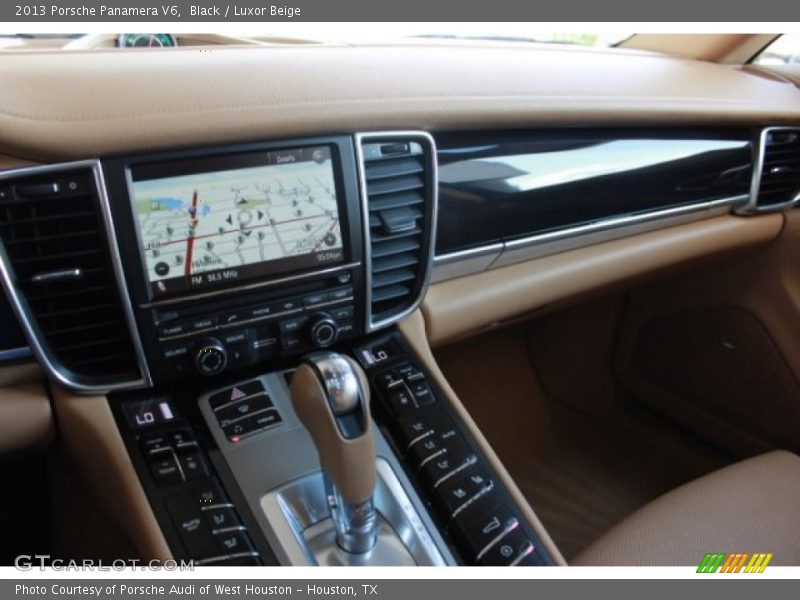 Black / Luxor Beige 2013 Porsche Panamera V6