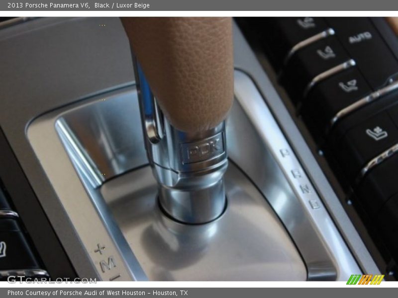 Black / Luxor Beige 2013 Porsche Panamera V6