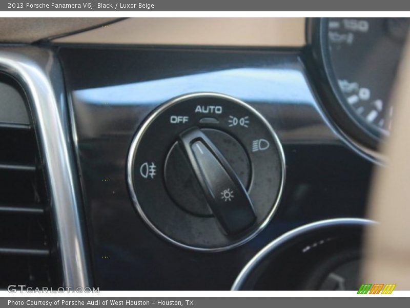Black / Luxor Beige 2013 Porsche Panamera V6