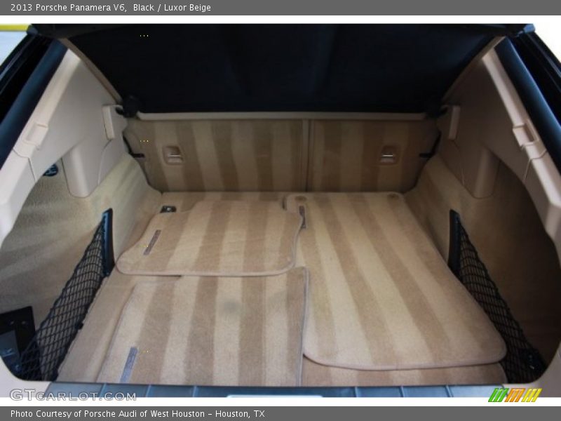Black / Luxor Beige 2013 Porsche Panamera V6