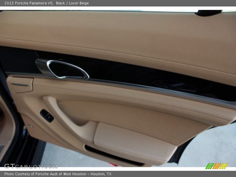 Black / Luxor Beige 2013 Porsche Panamera V6