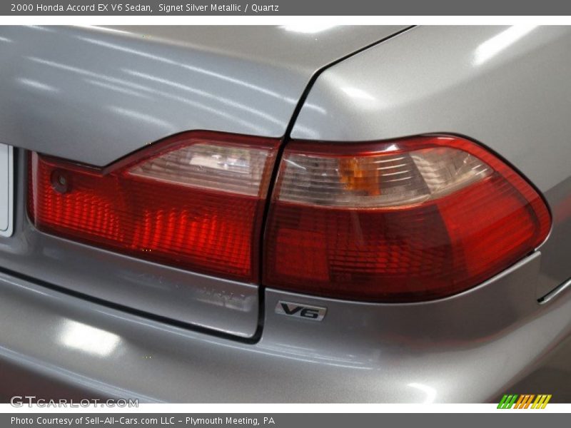 Signet Silver Metallic / Quartz 2000 Honda Accord EX V6 Sedan