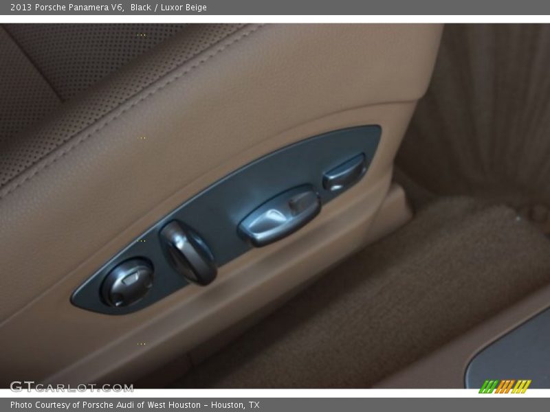 Black / Luxor Beige 2013 Porsche Panamera V6