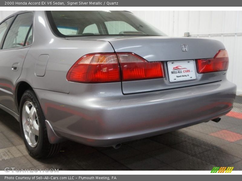 Signet Silver Metallic / Quartz 2000 Honda Accord EX V6 Sedan