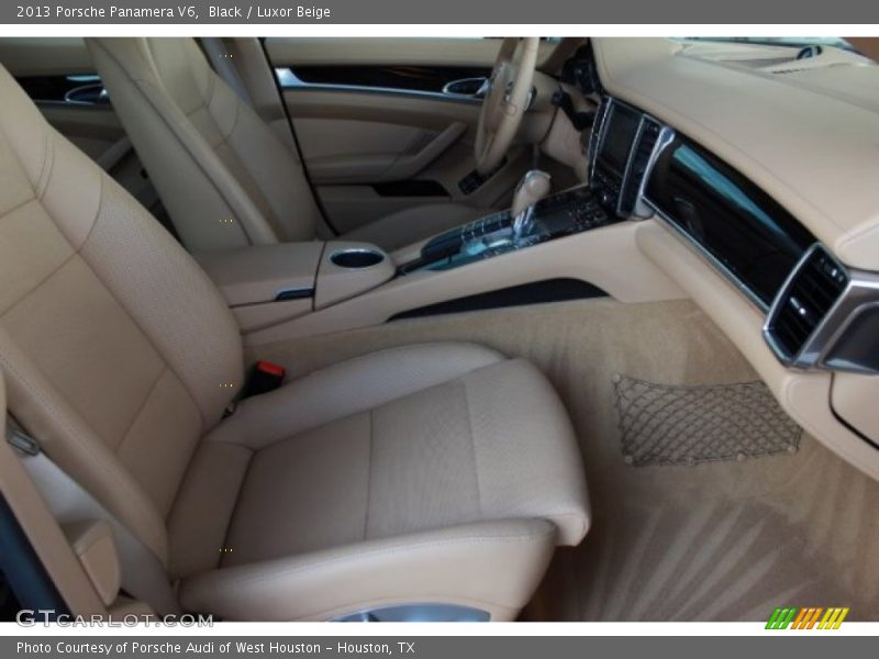 Black / Luxor Beige 2013 Porsche Panamera V6