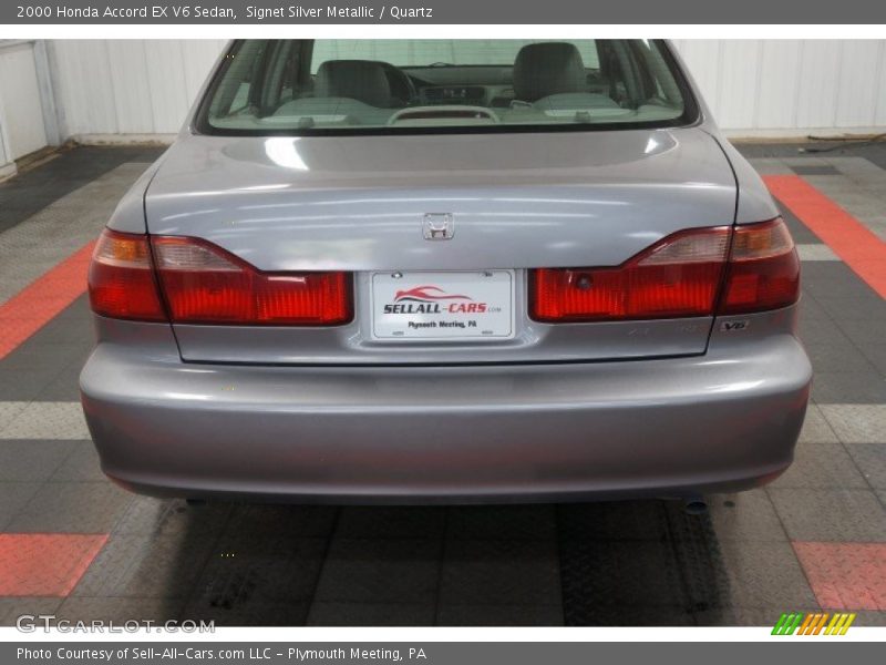 Signet Silver Metallic / Quartz 2000 Honda Accord EX V6 Sedan