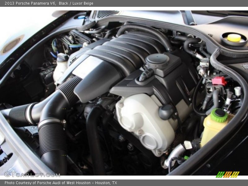 Black / Luxor Beige 2013 Porsche Panamera V6