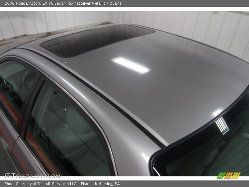 Signet Silver Metallic / Quartz 2000 Honda Accord EX V6 Sedan