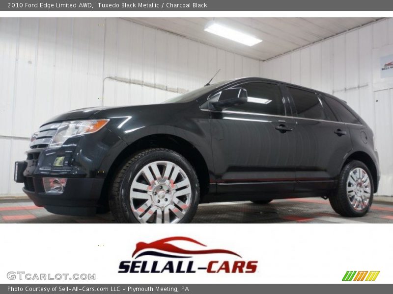 Tuxedo Black Metallic / Charcoal Black 2010 Ford Edge Limited AWD