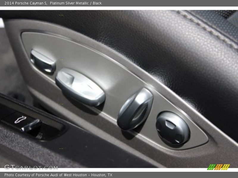 Platinum Silver Metallic / Black 2014 Porsche Cayman S