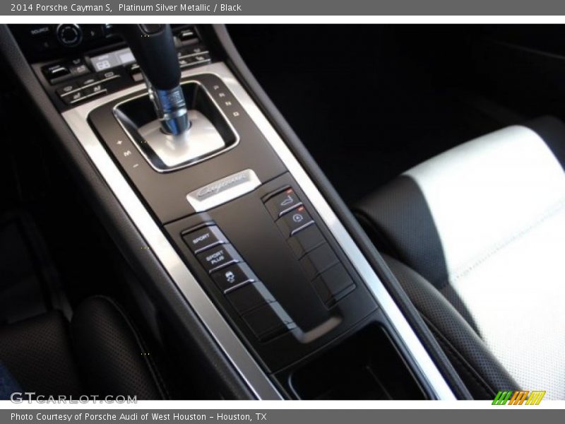 Platinum Silver Metallic / Black 2014 Porsche Cayman S