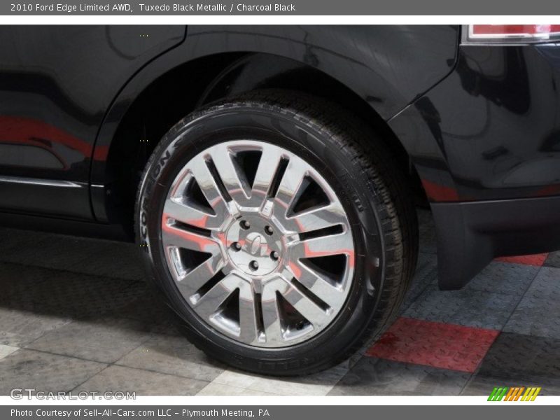 Tuxedo Black Metallic / Charcoal Black 2010 Ford Edge Limited AWD