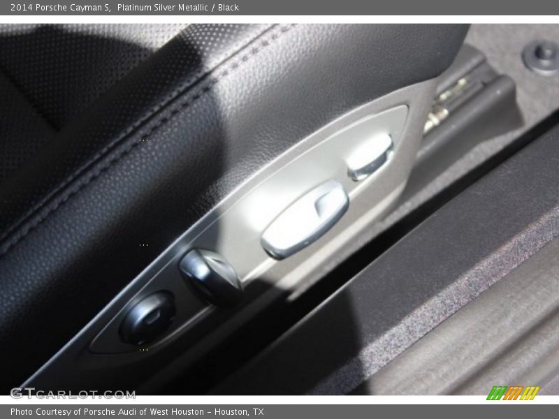 Platinum Silver Metallic / Black 2014 Porsche Cayman S