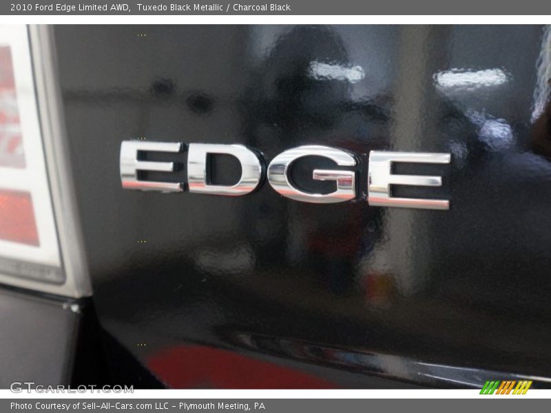 Tuxedo Black Metallic / Charcoal Black 2010 Ford Edge Limited AWD