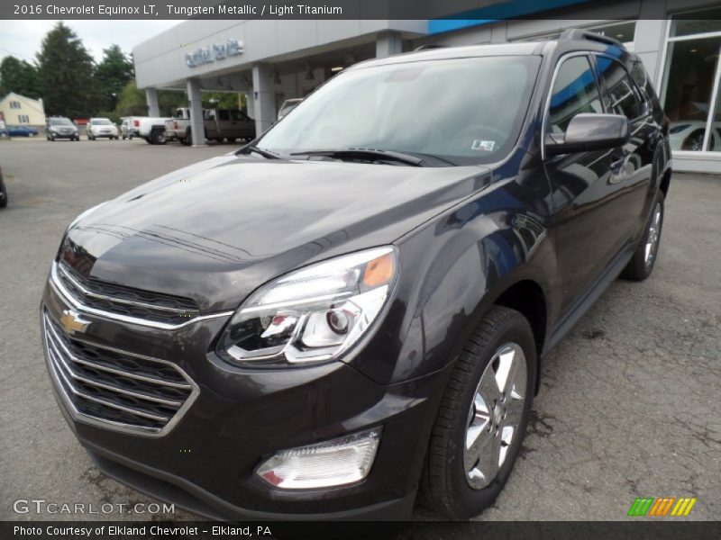 Tungsten Metallic / Light Titanium 2016 Chevrolet Equinox LT