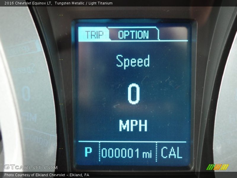 Tungsten Metallic / Light Titanium 2016 Chevrolet Equinox LT