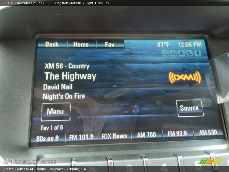 Tungsten Metallic / Light Titanium 2016 Chevrolet Equinox LT