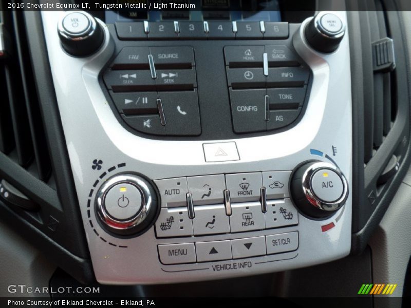 Tungsten Metallic / Light Titanium 2016 Chevrolet Equinox LT