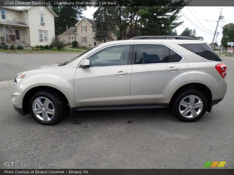  2016 Equinox LT Champagne Silver Metallic