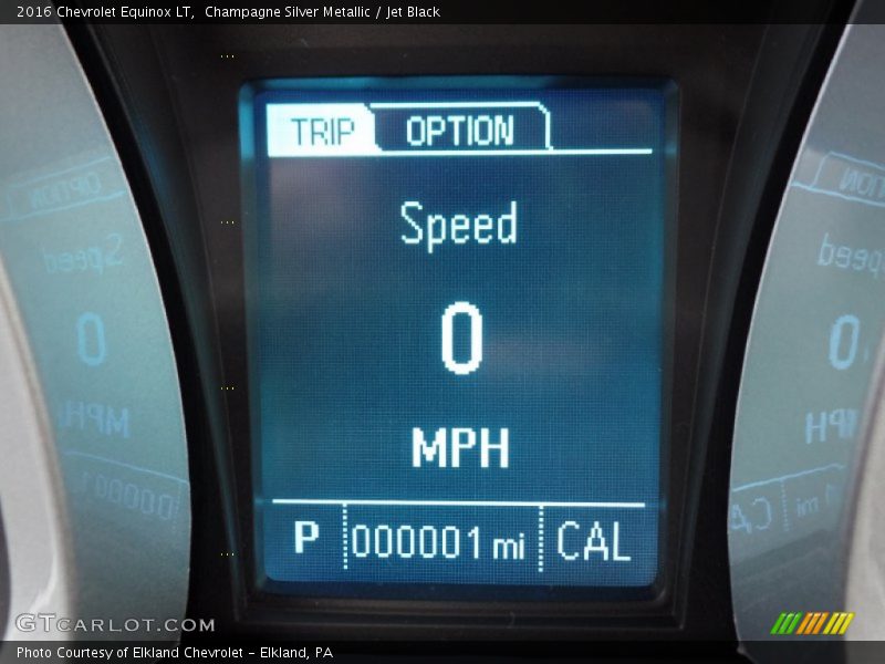 Champagne Silver Metallic / Jet Black 2016 Chevrolet Equinox LT