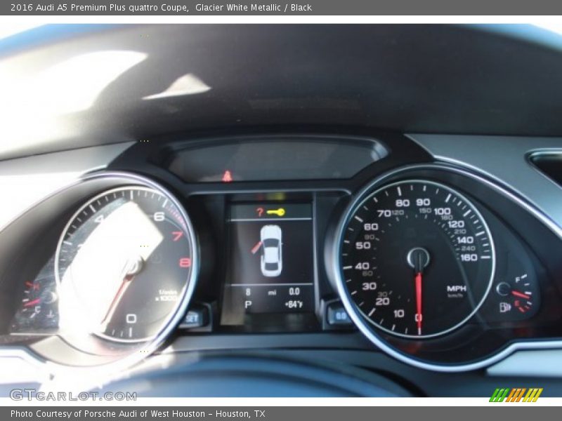  2016 A5 Premium Plus quattro Coupe Premium Plus quattro Coupe Gauges