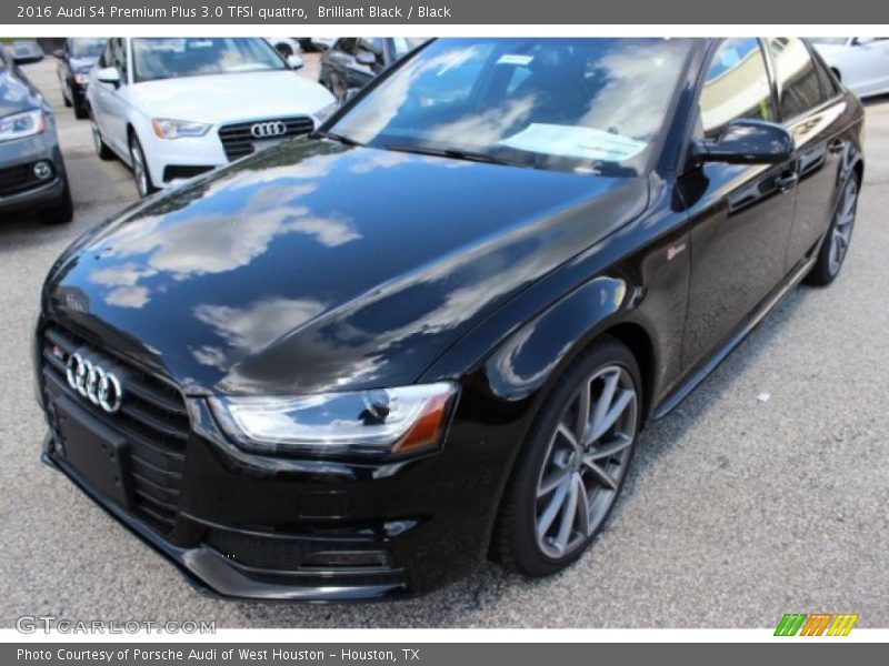 Brilliant Black / Black 2016 Audi S4 Premium Plus 3.0 TFSI quattro
