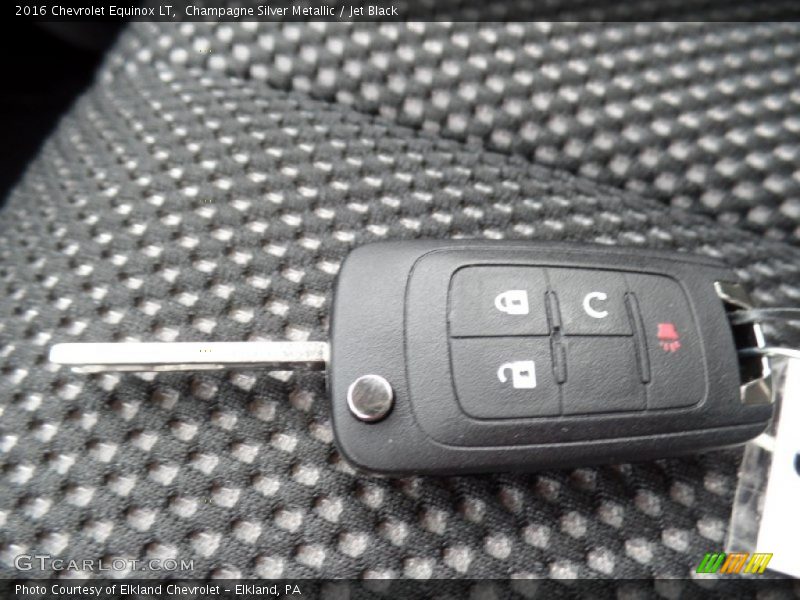 Keys of 2016 Equinox LT