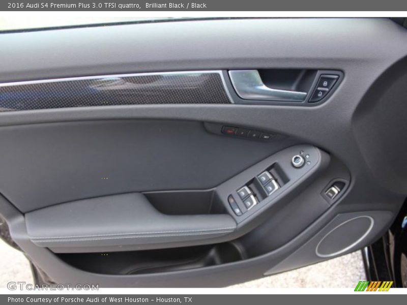 Brilliant Black / Black 2016 Audi S4 Premium Plus 3.0 TFSI quattro