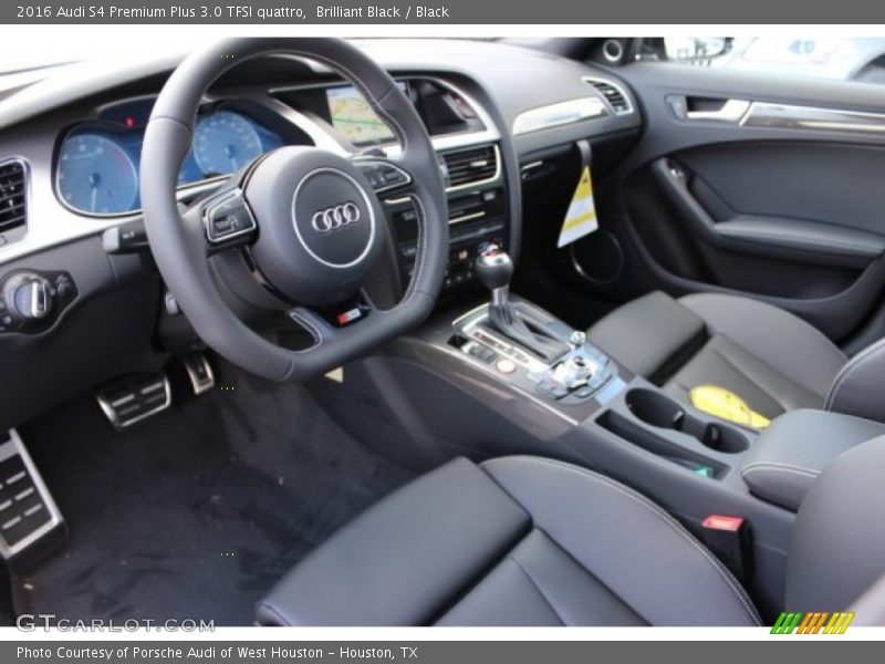 Brilliant Black / Black 2016 Audi S4 Premium Plus 3.0 TFSI quattro