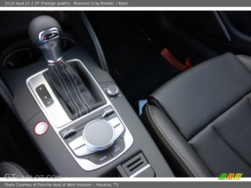 Monsoon Gray Metallic / Black 2016 Audi S3 2.0T Prestige quattro