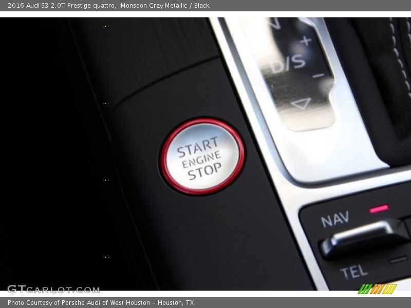 Monsoon Gray Metallic / Black 2016 Audi S3 2.0T Prestige quattro