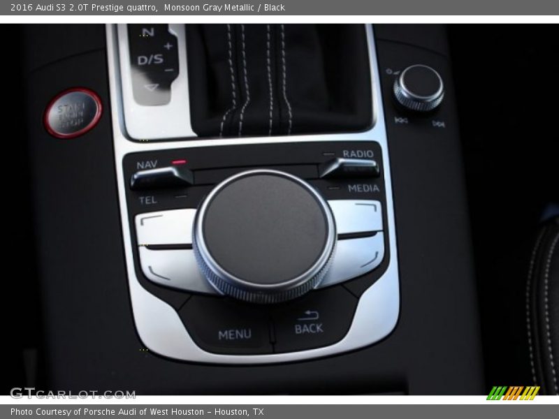 Monsoon Gray Metallic / Black 2016 Audi S3 2.0T Prestige quattro