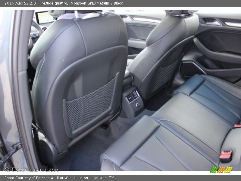 Monsoon Gray Metallic / Black 2016 Audi S3 2.0T Prestige quattro